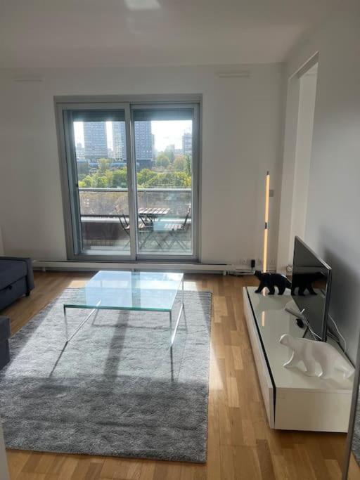 Apartamento Tour Eiffel Terrasse Vue Seine París Exterior foto