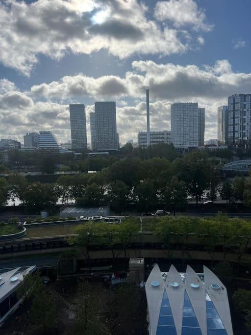 Apartamento Tour Eiffel Terrasse Vue Seine París Exterior foto