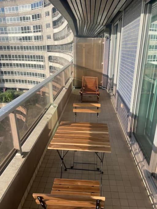 Apartamento Tour Eiffel Terrasse Vue Seine París Exterior foto