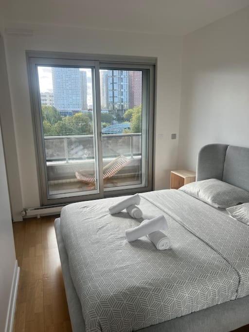 Apartamento Tour Eiffel Terrasse Vue Seine París Exterior foto