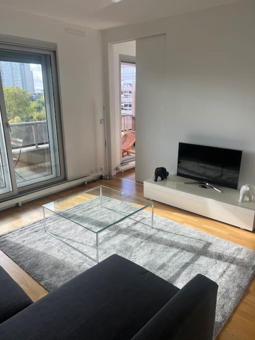 Apartamento Tour Eiffel Terrasse Vue Seine París Exterior foto